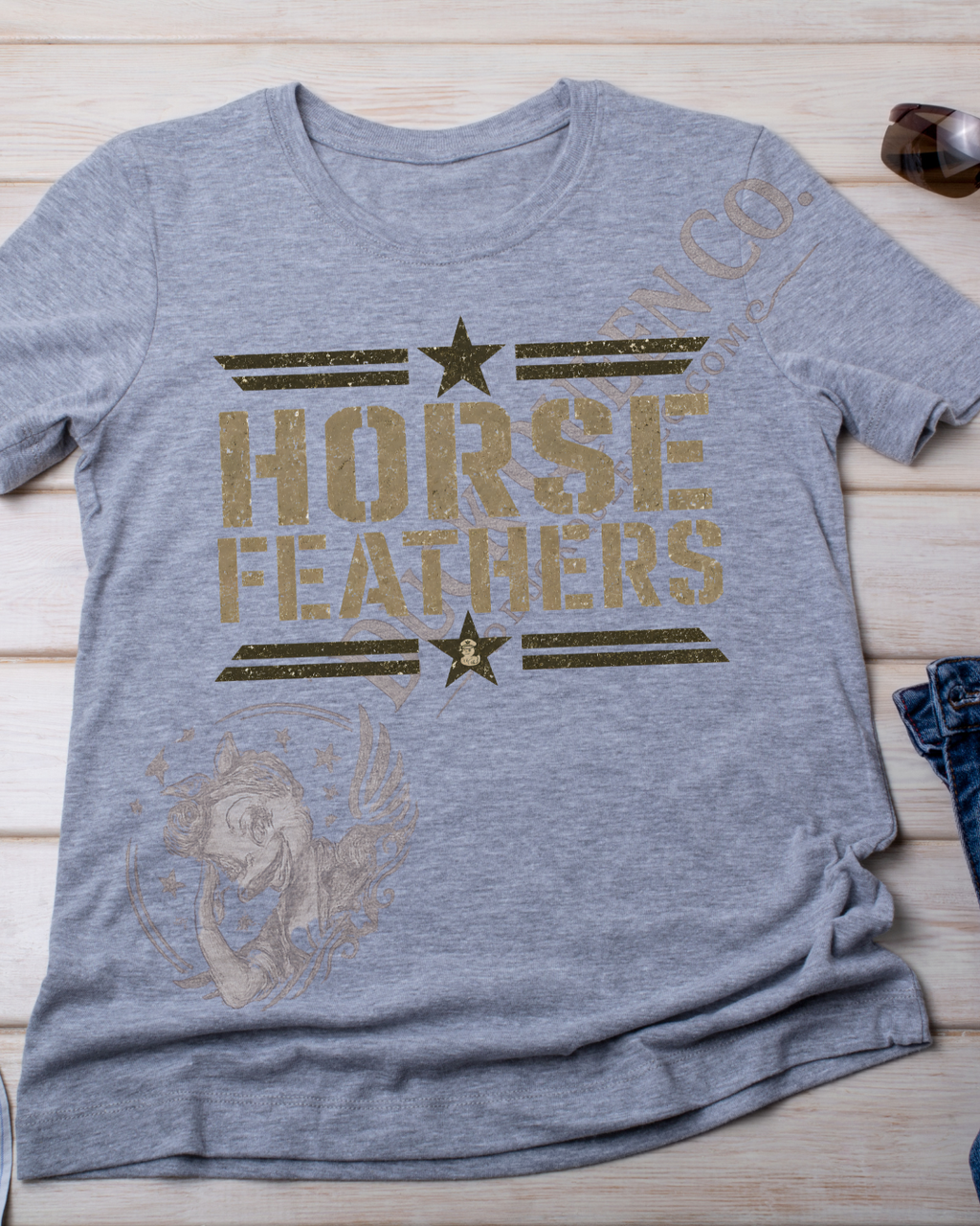 Horse Feathers™ | Vintage Military Graphic Tee